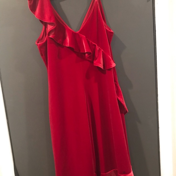 Express velvet dress - Picture 4 of 5